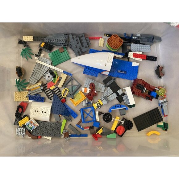 LEGO 3+ lbs Pounds Random Parts Pieces Building Plates Blocks Washed Bulk Lot - Picture 8 of 8